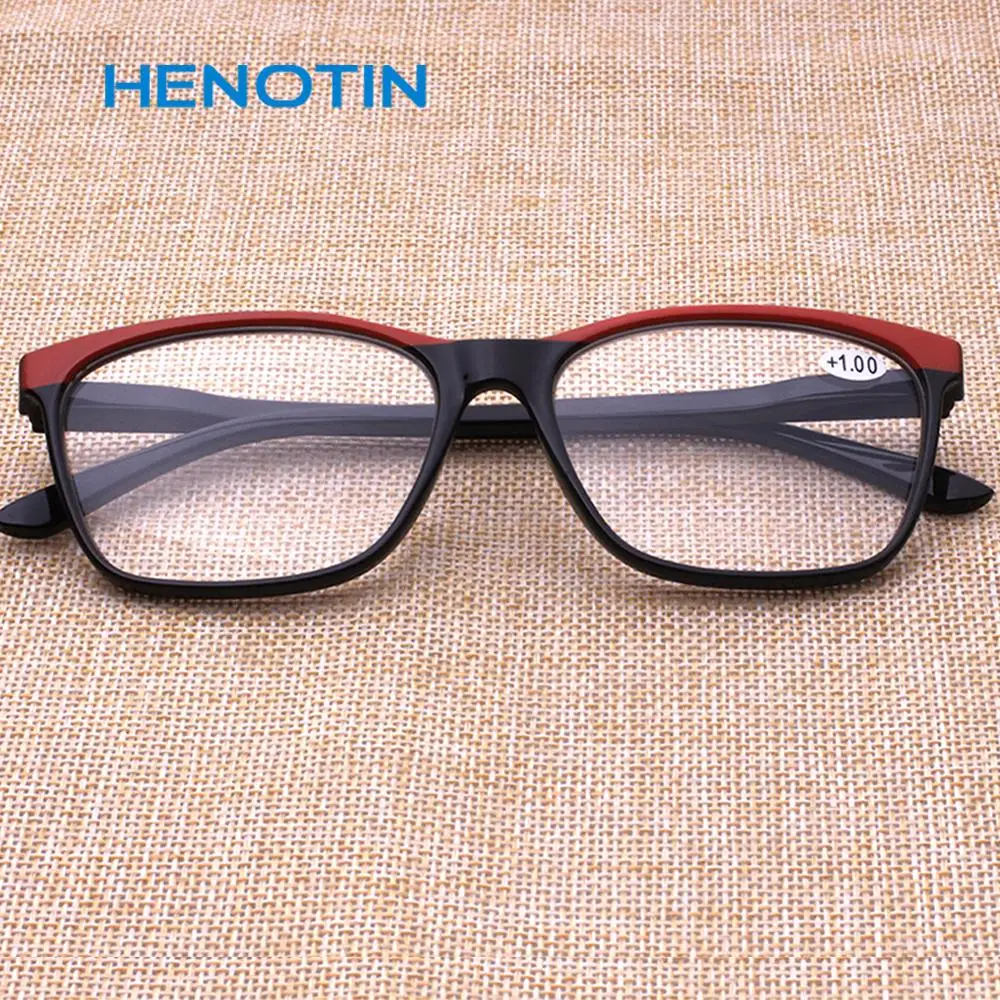 Henotin модные круглые очки для чтения весенние петли мужские и женские очки для чтения диоптрий 0,5~ 600