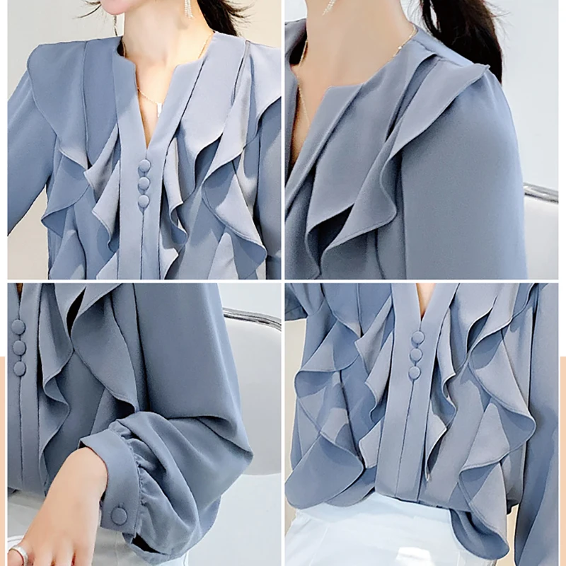 ruffle blouses