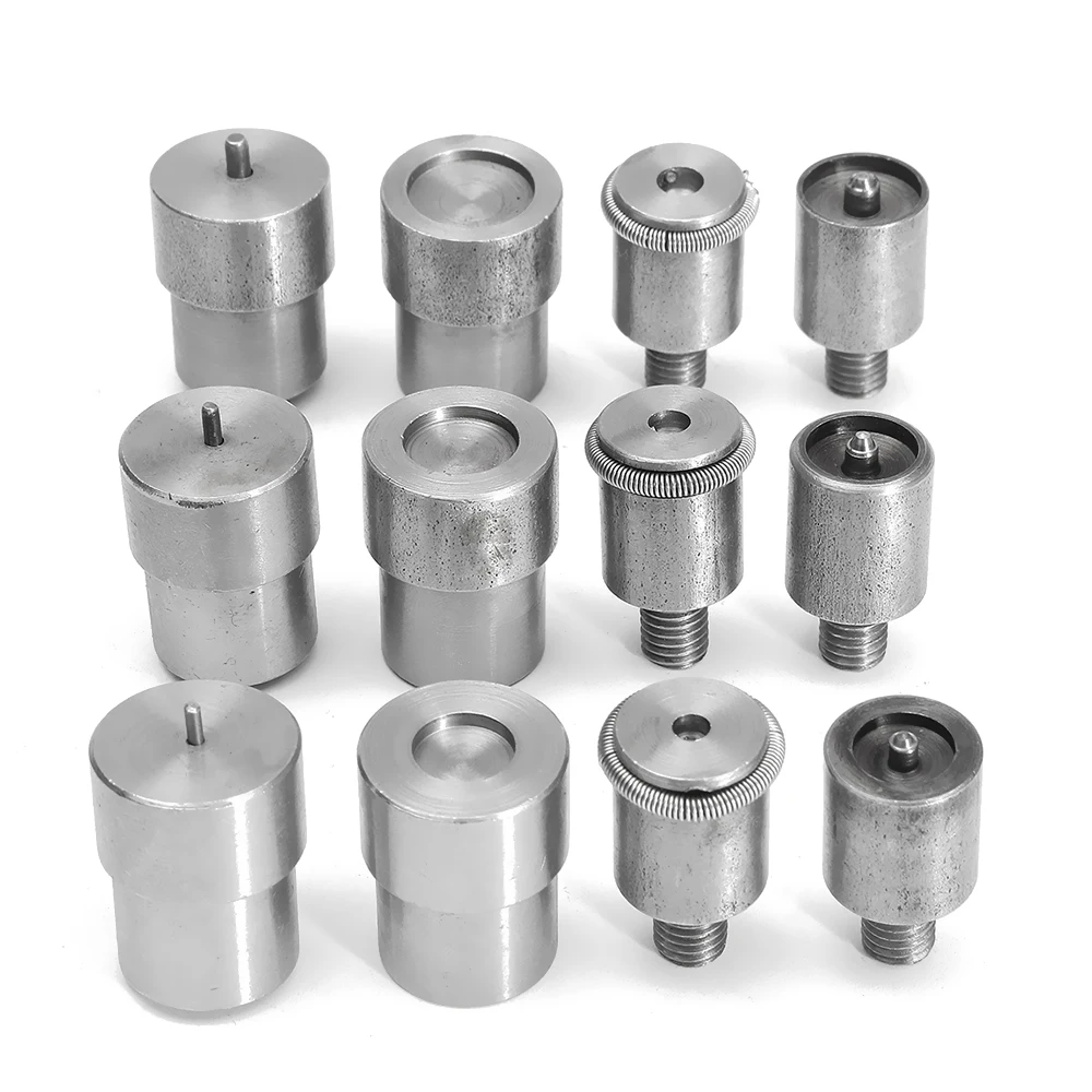 

Hand Press Machine Mould Set Four-button Mold Snap Buttons Dies Mould Set Suitable for Many Clothes and Craft Pieces