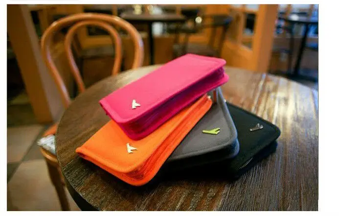Дорожный кошелек держатель для паспорта органайзер RFID сумка карт документов