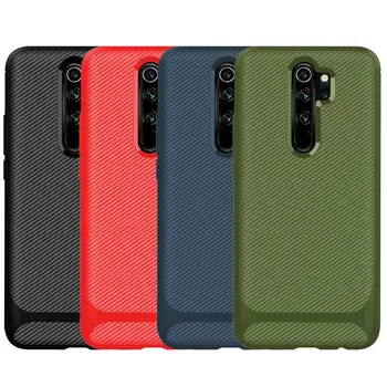 

50pcs/lot Carbon Fiber Quakeproof TPU Case For Xiaomi Redmi 7A/ Note 8 / Note 8 Pro / A3 CC9E / A3 Lite CC9 / K20 Pro mi9T