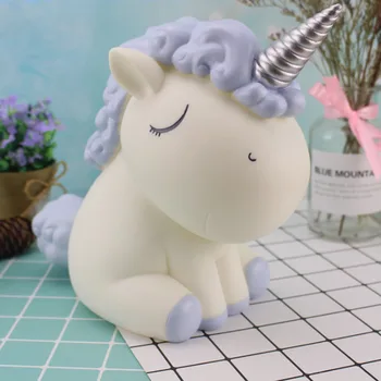 

Unicorn Money Boxes Cute Nordic Style Children 's Room Decoration Birthday Gift Bank Coin Box home decoration accessories 5aa045