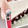 XMQ Steel Nail Art Stamping Plates Template Snak Image Plate Leaves Flowers Design Nail Printing Tools 6*12cm 6