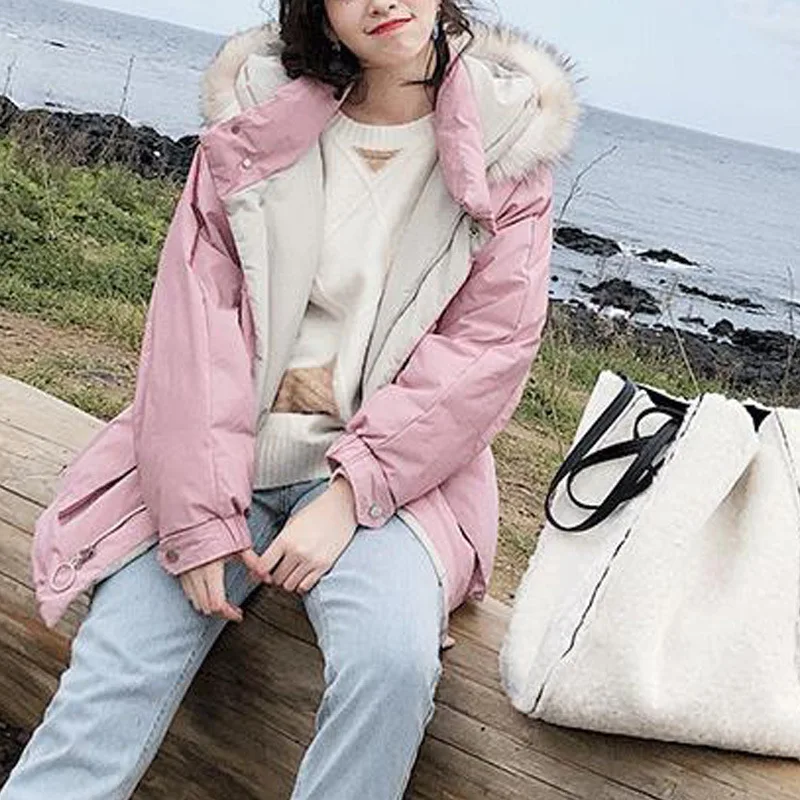 

Cotton-padded Clothes Short Sleeveless Casual Fashion Zipper Fashion Thick Warm Coat 2019 Winter New Style WOMEN'S Wadded Jacket