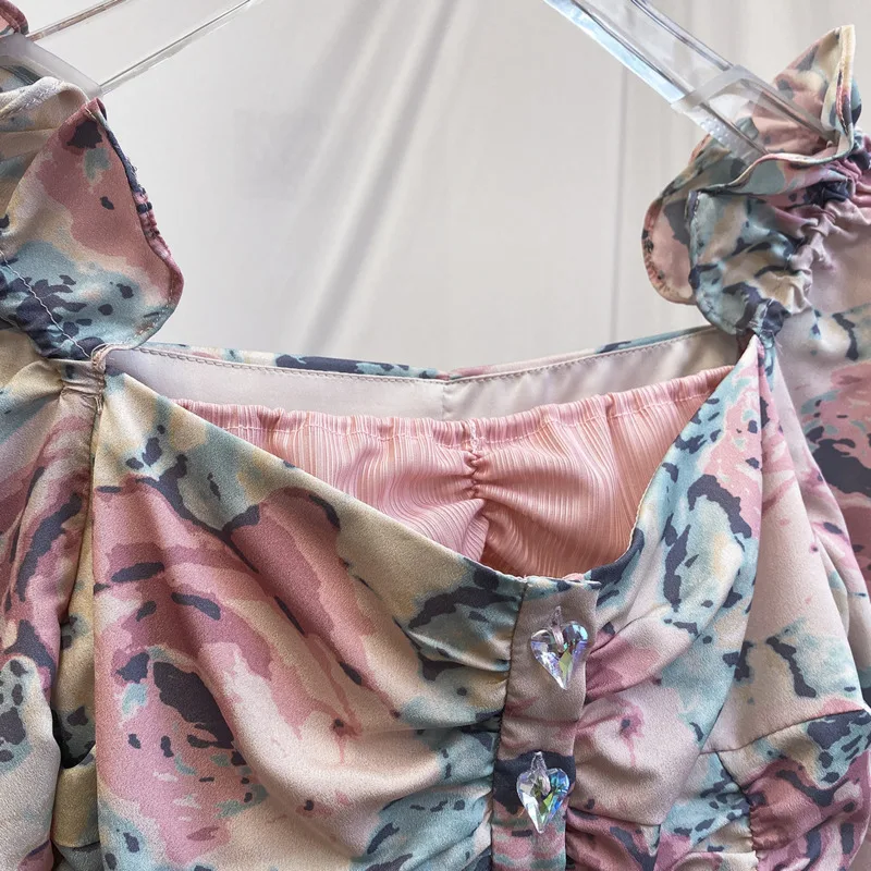 DEAT 2020 New Spring Summer New Lotus Sleeve One