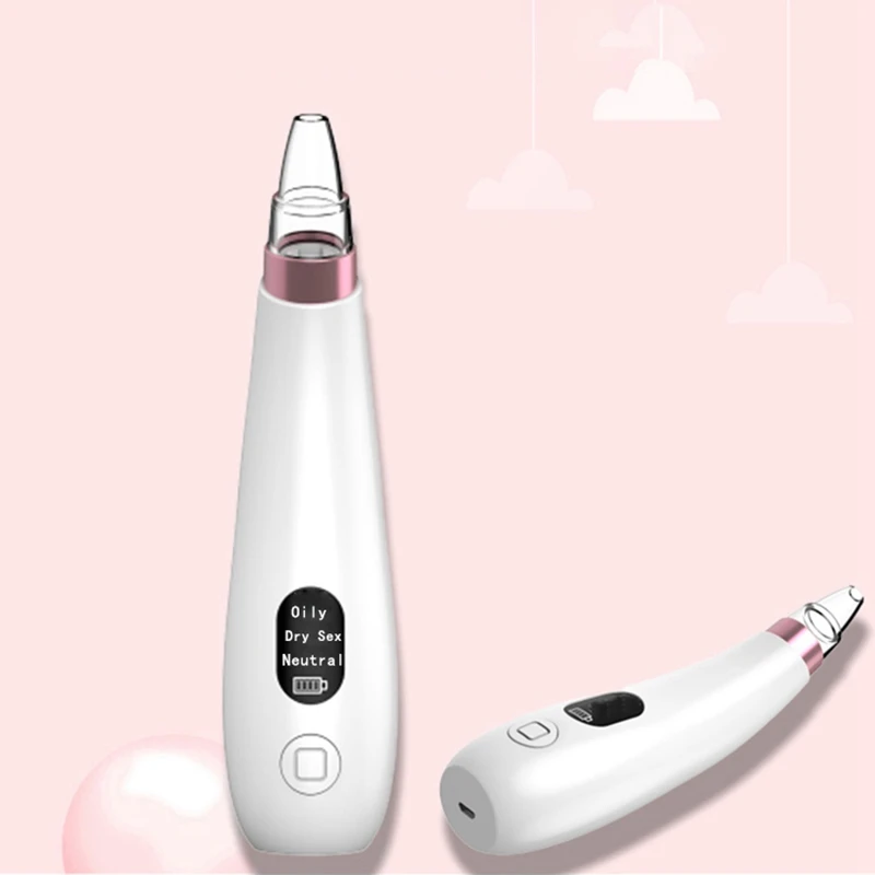 USB Line Blackhead Remover Pore Cleaner Vacuum Electric Nose Face Deep Cleansing Skin Care Tool Facial Cleansing 3 Mode Blackhea