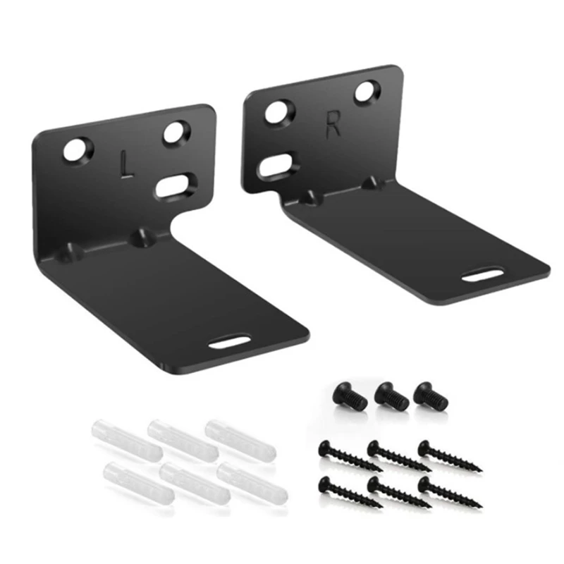 

LUDA 1 Pair of Wall Mount Bracket , Wall Mount Kit for SoundPress 300 Soundbar Compatible