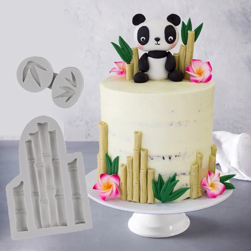Bamboo Leaves Mould Silicone Mold Fondant Cake Decorating Tool Gumpaste Sugarcraft Chocolate Forms Bakeware Tools Cake Molds Aliexpress