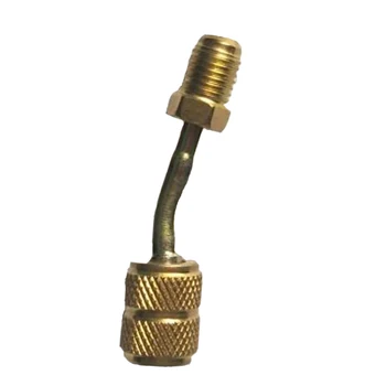 

Split Ductless Service Port Adapter For Gauge Hose, 5/16" SAE - 1/4" SAE