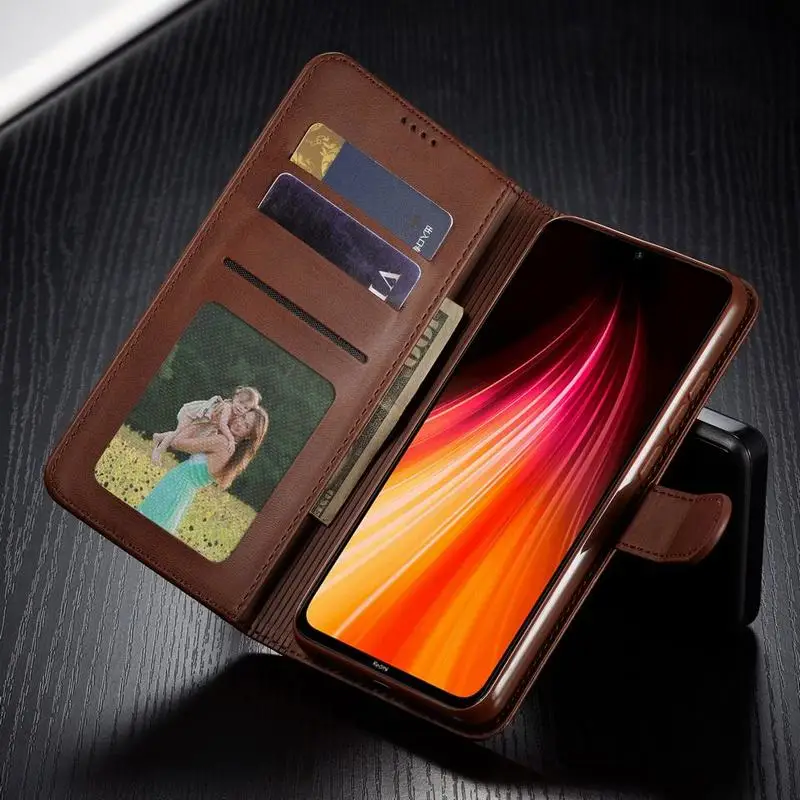 Luxury Leather Flip Case For Samsung S20 FE Note 20 S9 S10 S8 plus Cover For A51 A71 A11 A31 A21s A20 A50 A70 A7 J4 Wallet Case Leather Phone Case