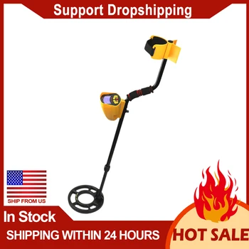 

MD3010II Durable Pinpointing Underground Circuit Wire iron Metal Gold Detector Adjustable Tracker without Battery