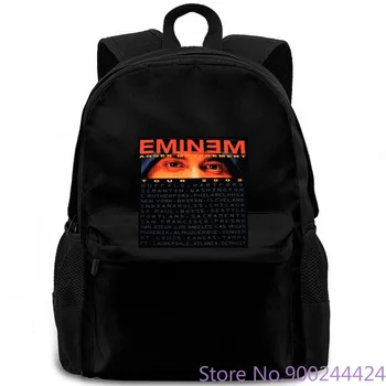 

Eminem Anger Management Tour 2002 Vintage Harajuku Funny Rick Sleeve Men Fashion backpack