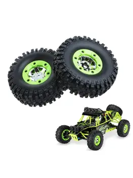 

2pcs/set Remote Control Car Wheel Rubber Tires for Wltoys 12428 1/12 RC Rock Crawler Car Modified Accessories Parts