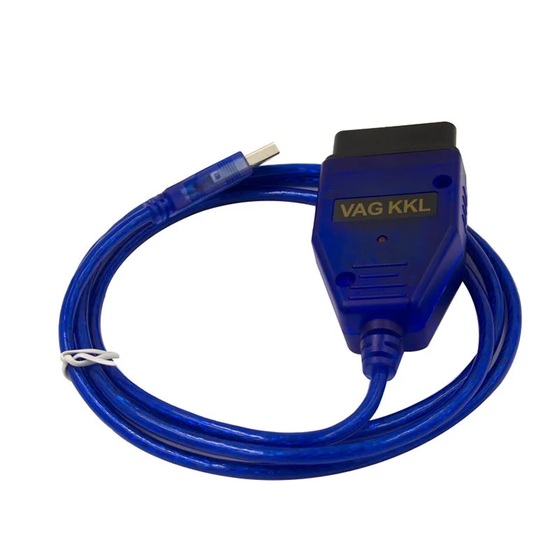Koop OBD2 FT232RL Vag Com Interface Kabel KKL VAGCOM 409.1 Car Auto USB obd 2 OBD Diagnose Scanner Vag Usb kabel Interface Tool