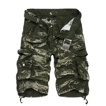 

Cargo Shorts Men Cool Camouflage Summer Hot Sale Casual Men Short Pants Brand Clothing Comfortable Camo Men Cargo Shorts
