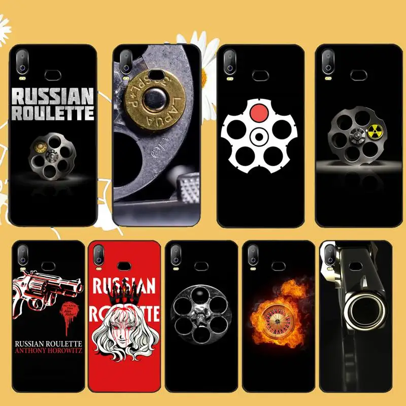 NBDRUICAI Russian roulette Phone Case Cover For Samsung A10 A20 A30 A40 A50 A70 A71 A51 A6 A8 2018 | Мобильные телефоны и