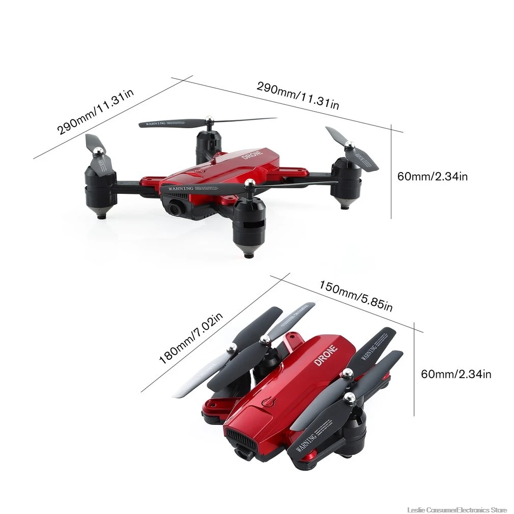 ZD5-G складной Радиоуправляемый Дрон с 1080P 5MP wifi оптическим потоком двойная камера FPV RC вертолет модель самолета игрушки Smart Follow