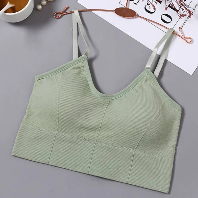style3 green Сексуальные топы на бретелях для женщин, базовые Топы, уличная одежда, топ без рукавов, женский топ,белый лиф топ,бюстгалтер топ в бельевом стиле - Color: style3 green
