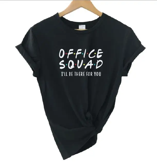 black t white words Футболка для офиса с графическим принтом, женские забавные подарки, школьная футболка с учителем, повседневная хлопковая Футболка для леди, футболка, Прямая поставка - Цвет: black t white words