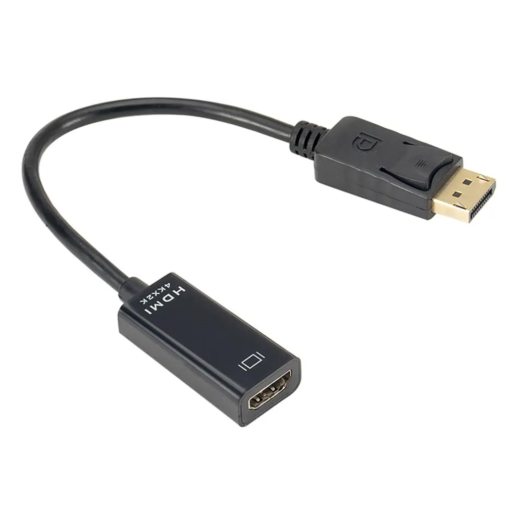 Dp To Hdmi Adapter Cable Dp To Hdmi Big Dp To Hdmi Adapter Computer To Tv 2K*4K Perfect Lossless Signal Plug And Play