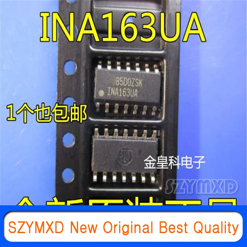 

5Pcs/Lot New Original INA163 INA163UA INA163U SOP14 instrumentation amplifier In Stock