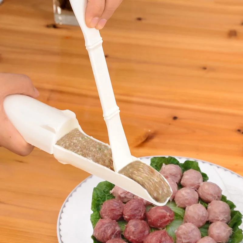 Kitchen Diy Mould Maker Hot Pot Shrimp Balls Rice-meat Dumplings Fish Processing Meat Stuffing For Food | Дом и сад