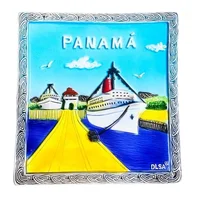 18x14cm Italy Village European Tourist Souvenir Pure Hand-painted Ceramic Crafts Dishes Decorated with Household Decoration Gift 1