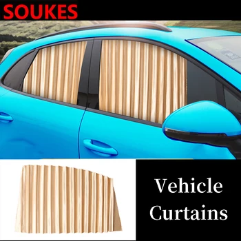 

Magnetic Car Window Curtain Sunscreen Sun Shade curtain For BMW E46 E39 X5 E53 X6 Mini Cooper Audi A4 B6 TT Ford Fiesta Kuga