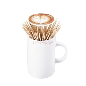 

tooth stick Toothpick Personality Automatic Coffee Cup Toothpick Home Cute Simple High-end Toothpick Bucket
