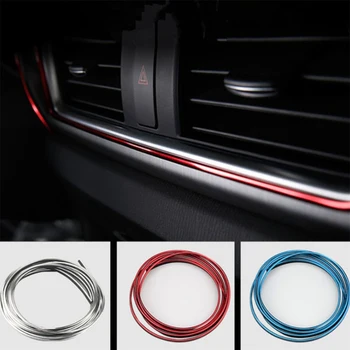 

5M Trim Dashboard Door Edge Universal Car Styling Interior Decoration Strips Car Interior Accessories