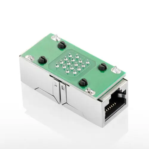 RJ45 Female To Female Network Ethernet LAN Splitter Connector Transfer Head RJ45 Adapter Coupler Extension Converter
