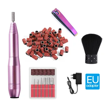 

Electric Nail Drill Machine Manicure Set Pedicure Nail Drill File Gel Remove Polishing Tools Portable Equipment