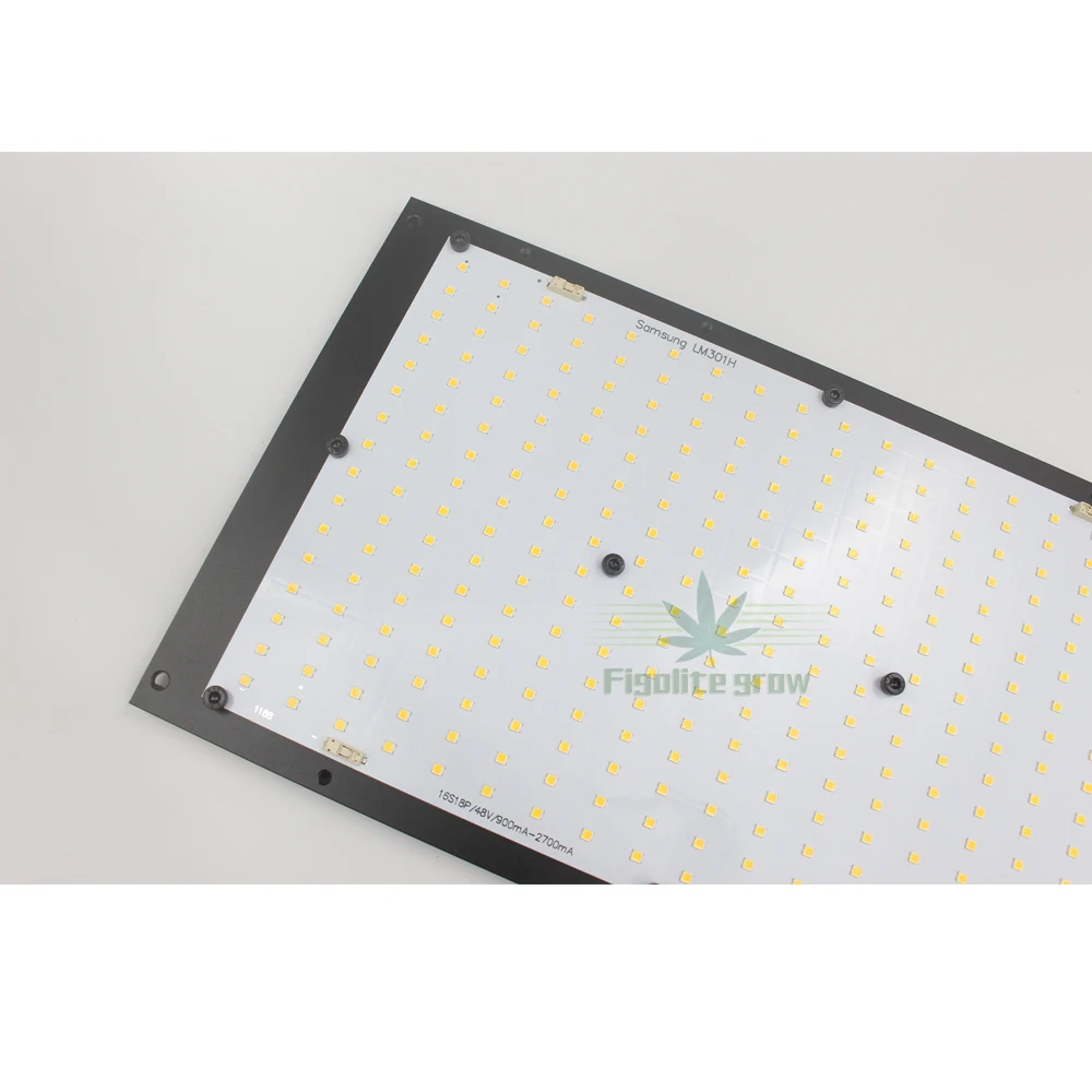 Figolite grow QB288 LM301H 125W mix 660nm UV IR LED grow light board , board with heat sink only , no driver