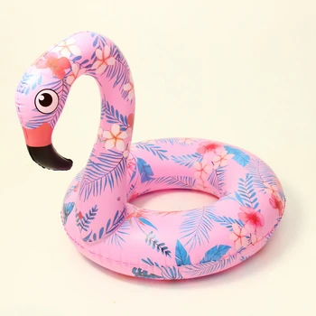 

Flamingo Inflatable Swimming Ring Adults Pool Float Circle As Water Seat Lounger Life Buoy Drifting Summer Party Tools For Kids