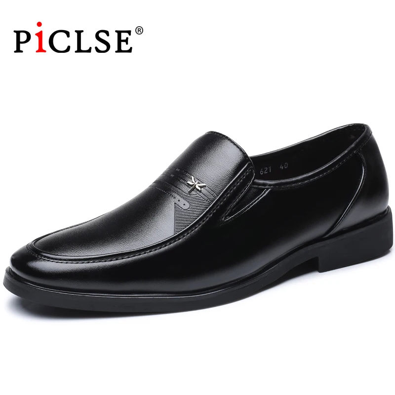

Classic Black Formal Shoes Men Dress Shoes Genuine Leather Shoes Men Flat shoes Business Oxford Shoes For Men Shoes Leather