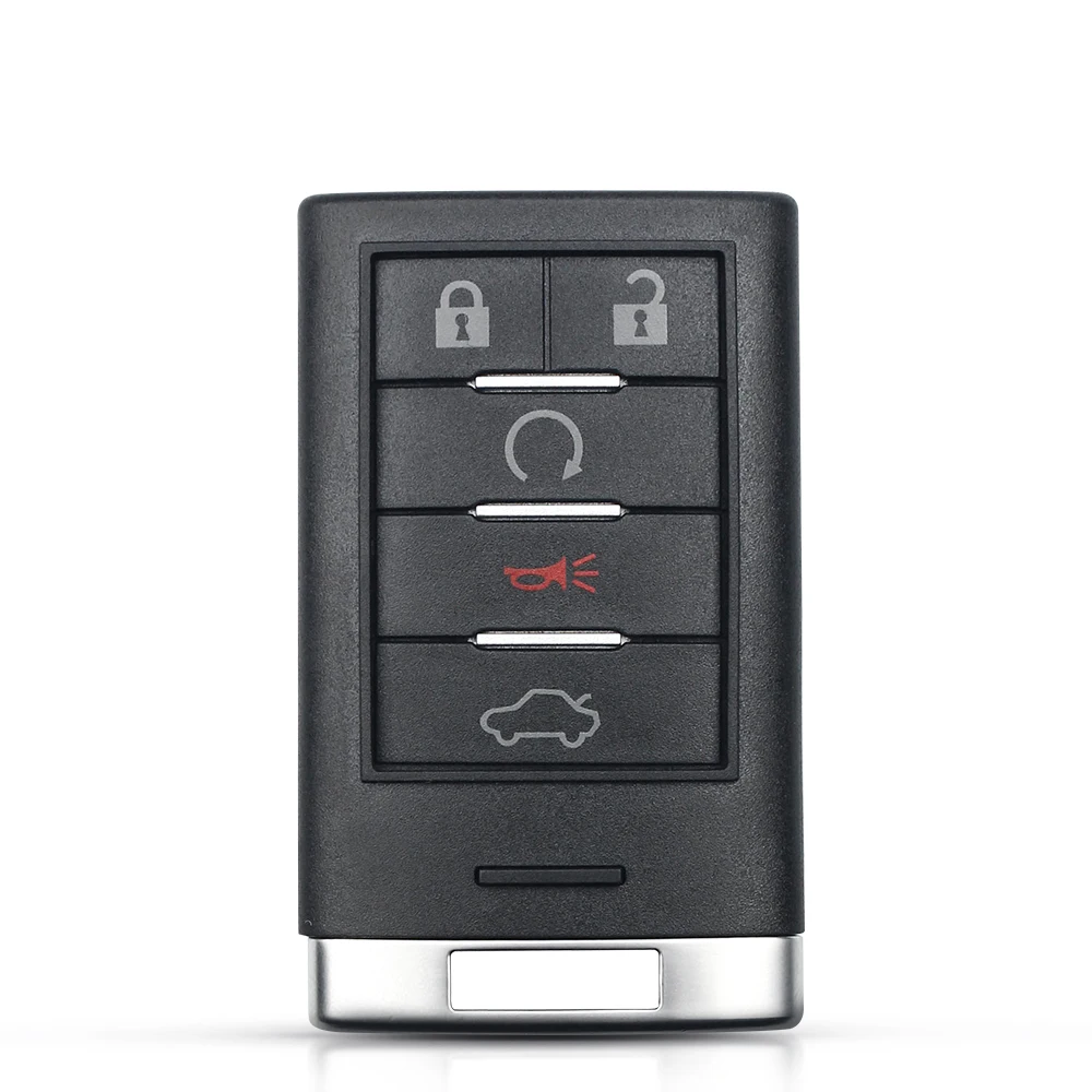 Chiave telecomando per Cadillac CTS XTS DTS SRX 2008-2013 4 Bottoni - H7754ba14b6244eb4bb6be5c1d87791c3f