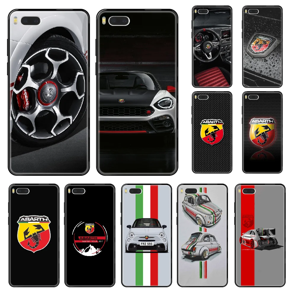 Чехол для телефона с логотипом итальянского спортивного автомобиля Abarth Xiaomi Redmi Mi