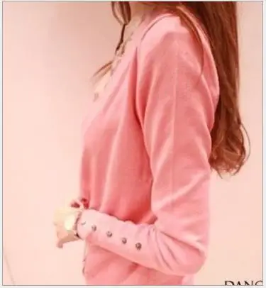 pink Летние Болеро для женщин вязаный пончо повседневные blusa tricot feminina крючком Элегантные Глубокий v-образный вырез элегантные свитера WQ586 - Цвет: pink