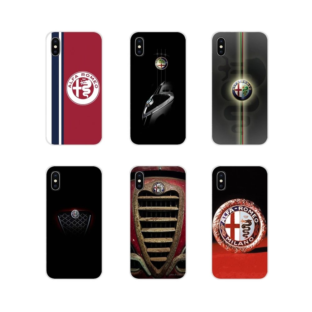 Для Samsung Galaxy S2 S3 S4 S5 Mini S6 S7 Edge S8 S9 S10E Lite Plus Super Car Alfa Romeo аксессуары с логотипом чехлы