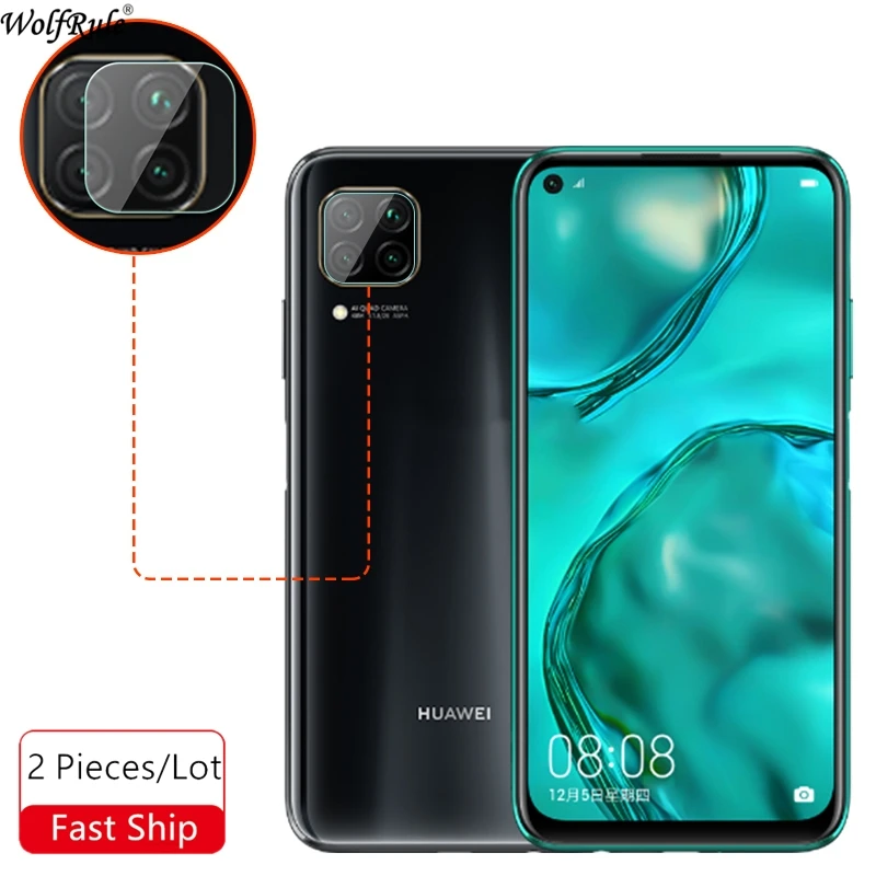 Закаленное стекло для камеры 2 шт. Huawei Nova 6 SE 9H Защитная пленка объектива |