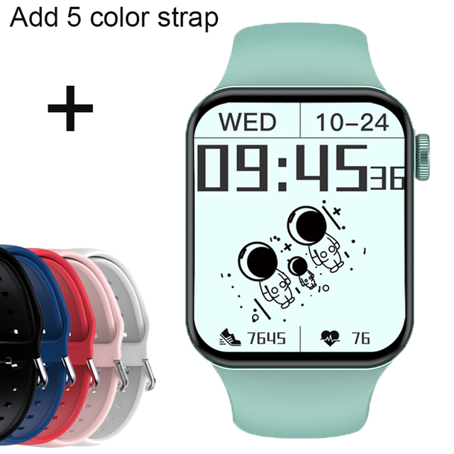 IWO Series 7 Smartwatch Smart Watch Body Temperature 44 MM Sport Smart Watches Men Women Gift For Android IOS + Box