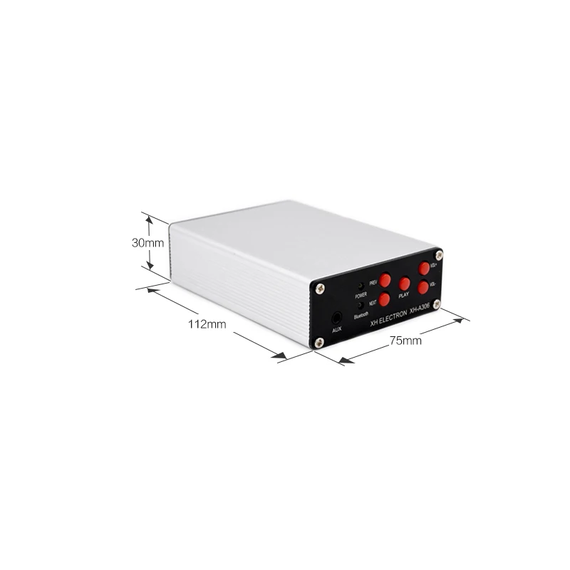 TPA3116D2 Bluetooth 5,0 цифровой усилитель мощности 50 Вт+ 50 Вт streo микро DC12-24V AUX усиления