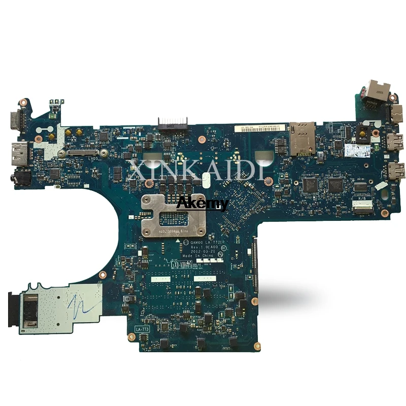 QAM00 LA-7731P I7-3540M для Dell latitude E6230 Материнская плата ноутбука CN-0WYWKH 0WYWKH материнская плата