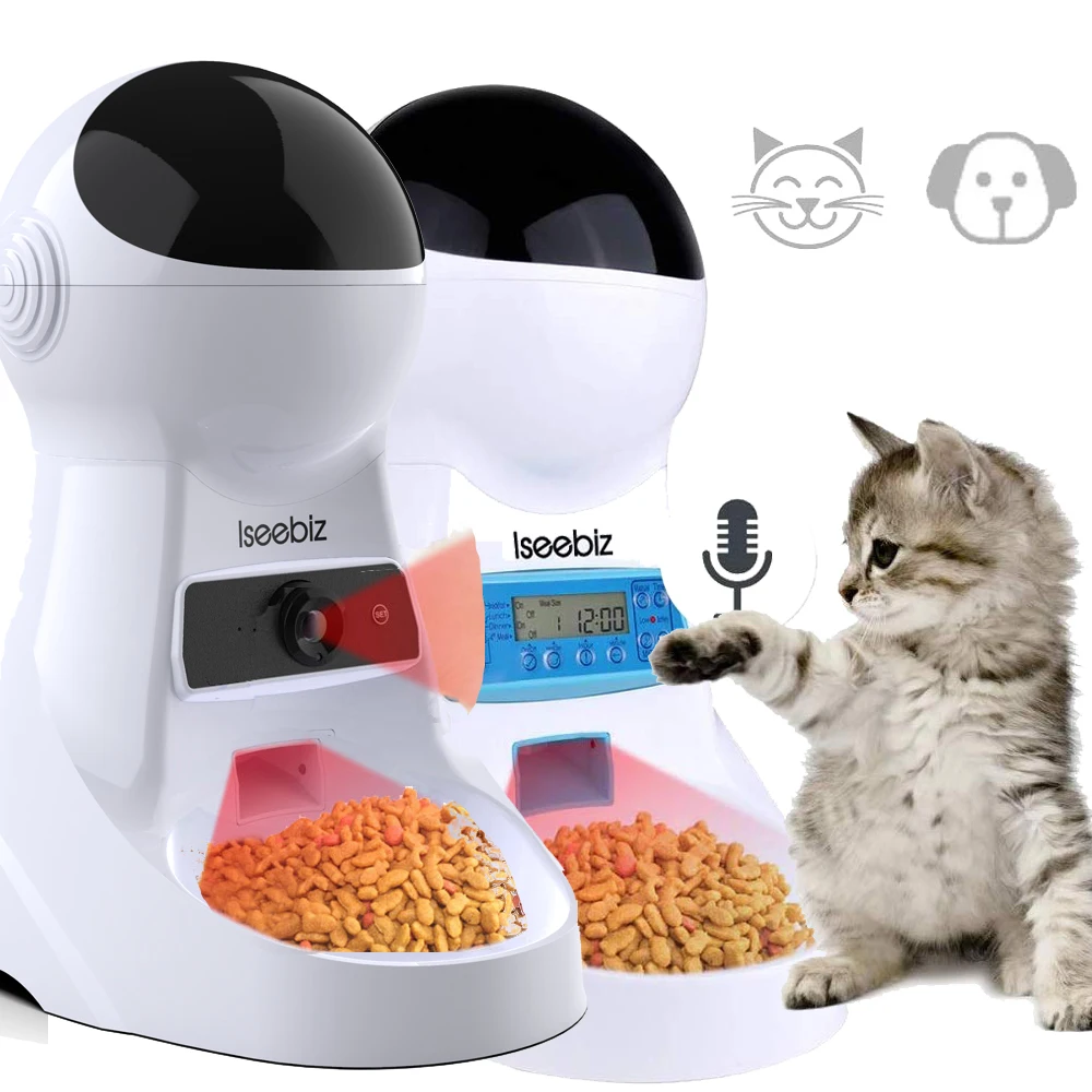 automatic cat food feeder