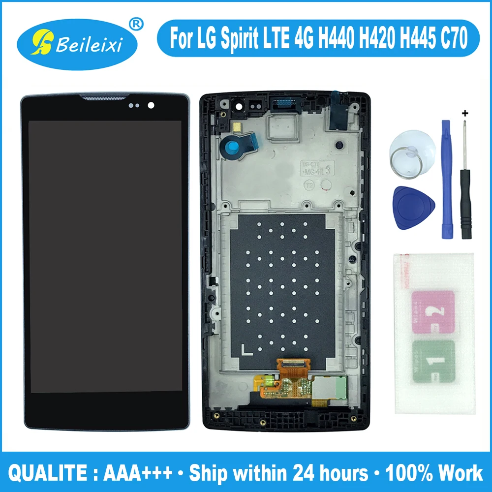 Для LG Spirit LTE 4G H440 H440AR H442 H440F H440N H440Y H443 H420 H445 C70 Y70 ЖК дисплей кодирующий