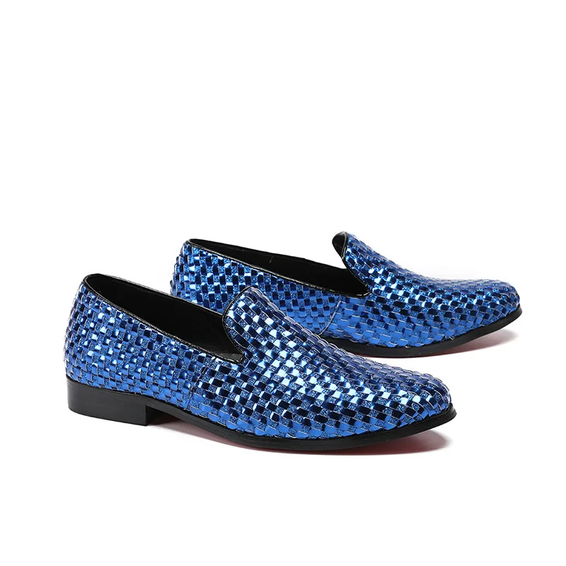 

Schoenen Man Shoes Leather Genuine Slip-on Pointed Toe British Style Loafers