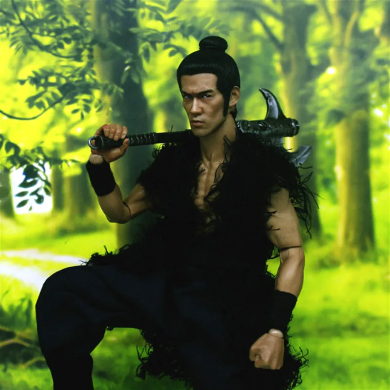 Китай X-H 1/6 Kungfu Брюс Ли Античная коллекция Фигурки для фанатов подарок на праздник