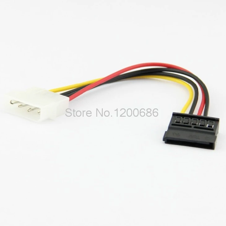 цена SATA power cable D-type 4-pin to serial power cable SATA to IDE hard drive cable Serial power cord