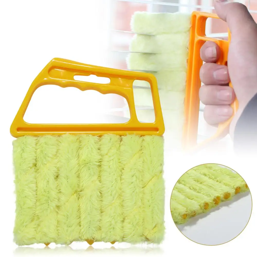 

Blind Cleaner Tool Mini Hand-held Cleaner Mini-Blind Cleaner Dirt Clean Cleaner Blind Brush Window Air Conditioner Duster