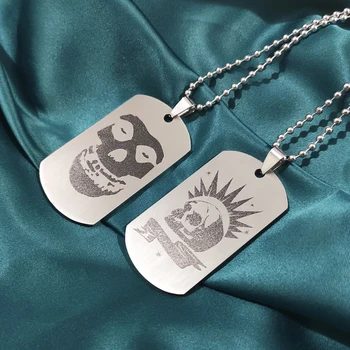 

Life Is Strange Misfit Skull stainless steel pendant necklace